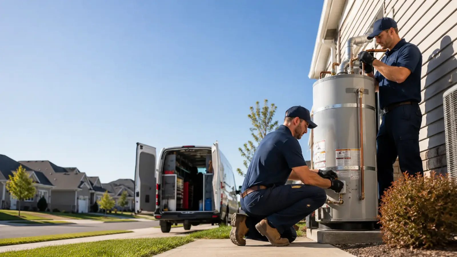 Water Heater Installation in Jamestown, KS